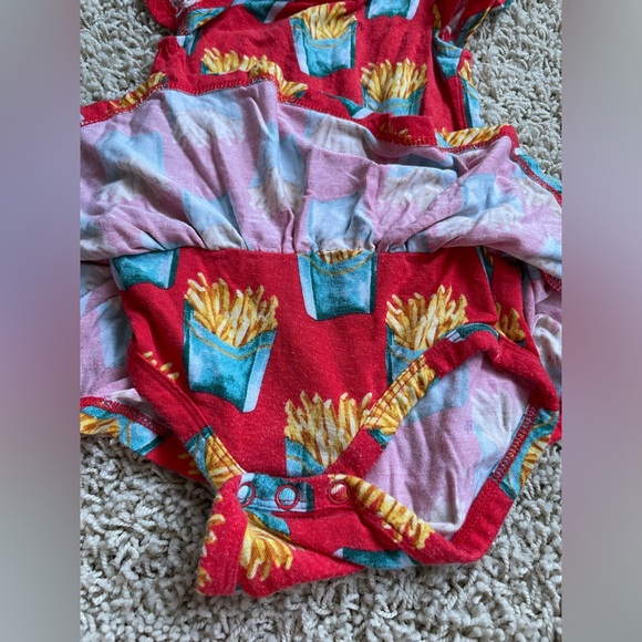 Posh Peanut Red French Fry twirl dress - Picture 5 of 5